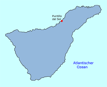 Karte Teneriffa